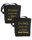 tall / short best friend